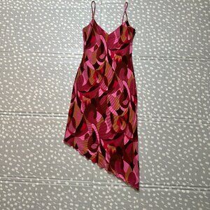 Beautiful Vintage Abstract Dress *Valentines Perfection*